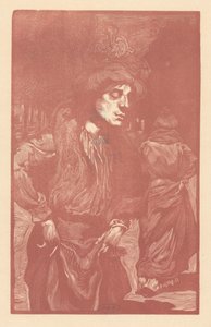 Due donne che camminano per strada da Johannes Josephus Aarts