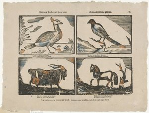 Guarda queste bestie con i suoi quattro / Fatto per il nostro piacere da Johannes Kannewet (II)