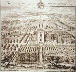 Amney, la residenza di Robert Pleydell, Esq. da Johannes Kip