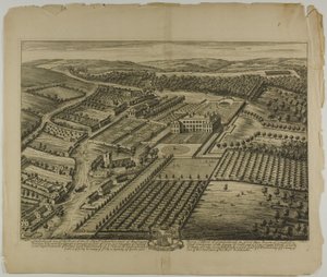 Londesburgh, tavola 31 da Britannia Illustrata da Johannes Kip
