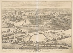Il Castello di Bolsover nel Derbyshire da Johannes Kip