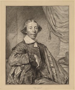 Ritratto di un uomo seduto, 1771 da Johannes Kornlein