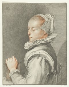 Ritratto di una giovane donna da Johannes Kornlein