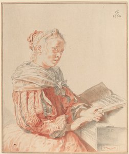 Giovane ragazza alla tastiera, 1767