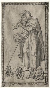 Saturno, 1547 da Johannes Ladenspelder