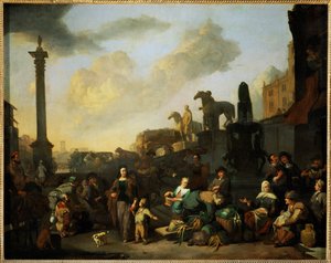 Il mercato delle erbe a Roma - Il mercato delle erbe a Roma ...