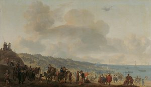 La partenza di Carlo II d
