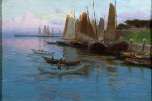 Barche da pesca da Johannes Martin Grimelund