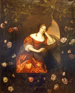Ritratto della Principessa Henriette Catharina von Anhalt-Dessau, nata Principessa di Oranien-Nassau (1637-1708) da Johannes Mytens