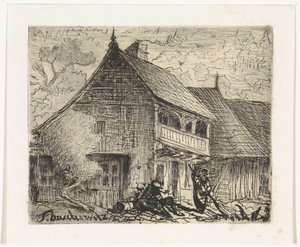 Casetta ad Auschwitz in Boemia da Johannes Tavenraat