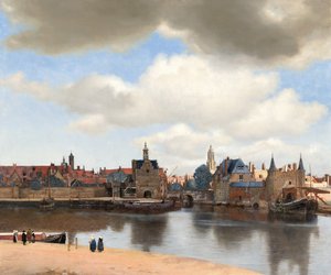 Ansicht von Delft da Johannes Vermeer