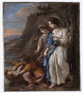 Il ritrovamento di Mosè da Johannes Voorhout (I)