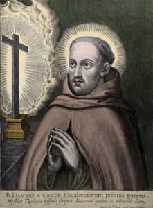 San Giovanni della Croce (Juan de Yepes Alvarez, Juan de la Cruz) (1542-1591) - inc. di Vorstermann da Johannes Vorsterman