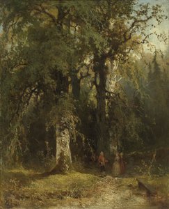 Veduta nel bosco da Johannes Warnardus Bilders