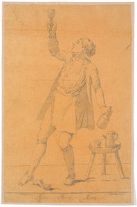 Ritratto di Jens Juel? Gesso