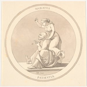 Socrate / Pazienza da Johannes Wiedewelt