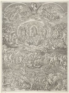 Giudizio Universale da Johannes Wierix
