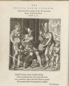 La ritenzione abusiva dei beni da Johannes Wierix