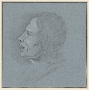 Autoritratto del disegnatore Johannes Ziesenis