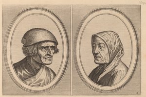 "Beleefde Goossen" e "Prijne Lecker-tants" da Johannes and Lucas van Doetechum after Pieter Bruegel the Elder