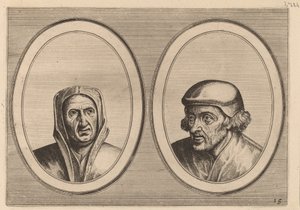 "Beveynsde Hil" e "Listighe Jorden" da Johannes and Lucas van Doetechum after Pieter Bruegel the Elder