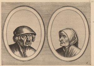 "Dirck Domp" e "Zeedighe Kniertje" da Johannes and Lucas van Doetechum after Pieter Bruegel the Elder