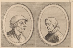 "Mondighe Melis" e "Smeerighe Els" da Johannes and Lucas van Doetechum after Pieter Bruegel the Elder