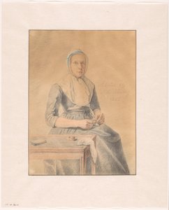 Ritratto di Catharina van Eck da Johannes de Koning (signed by artist)