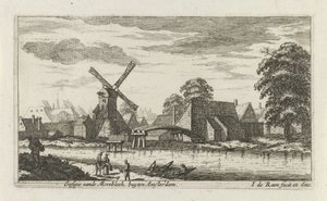 Veduta di Morebleek fuori Amsterdam da Johannes de Ram
