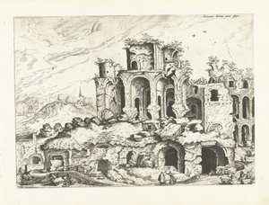 Terza veduta delle rovine del Palatino