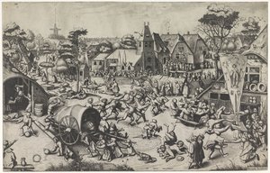 Fiera di San Giorgio da Johannes of Lucas van Doetechum