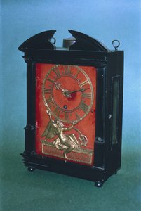 Orologio a pendolo a peso, probabilmente progettato da Christian Huygens (1629-95) c.1675