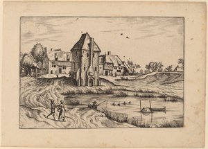 Fattorie da Johannes van Doetechum, the Elder and Lucas