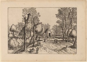 Fattorie da Johannes van Doetechum, the Elder and Lucas