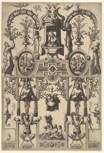 Grottesco moderno con strapwork, 1557
