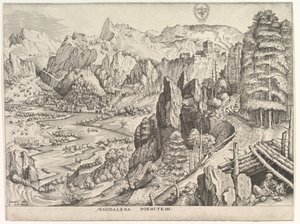 La Maddalena penitente Magdalena Poenitens da I grandi paesaggi
