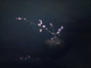 Natura morta con fiori di prugno