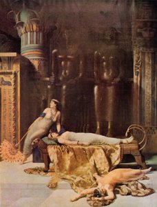 Shakespeare: Morte di Cleopatra, Antonio e Cleopatra, Atto V, Scena 2 da John (after) Collier