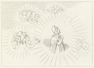 Splendori celesti, Paradiso, Canto 20 (incisione)