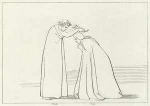 Umiliazione, Purgatorio, Canto 1 (incisione) da John (after) Flaxman