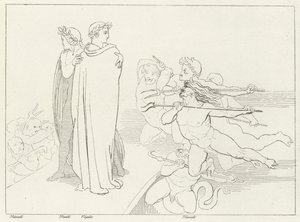 Il Ponte, Inferno, Canto 21 (incisione) da John (after) Flaxman