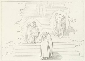 I Gradini Celesti, Paradiso, Canto 21 (incisione)