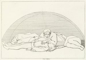 La Morte di Ugolino, Inferno, Canto 33 (incisione) da John (after) Flaxman