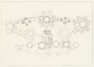 La Regione del Sole, Paradiso, Canto 10 (incisione) da John (after) Flaxman