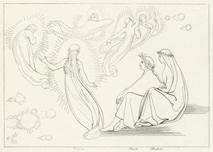 Il ritorno di Cunissa, Paradiso, Canto 9 (incisione)