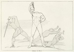 Gli scismatici, Inferno, Canto 28 da John (after) Flaxman