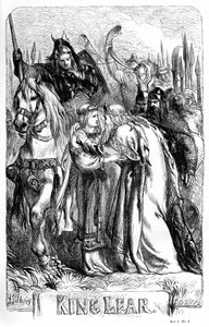 Re Lear da John (after) Gilbert