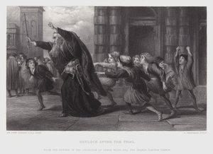 Shylock dopo il processo da John (after) Gilbert