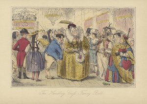 Il ballo in maschera di Handley Cross da John (after) Leech