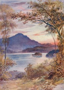 Ben Venue e i Trossachs da John (after) MacWhirter